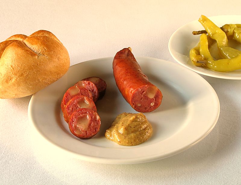 Käsekrainer — käsegefüllte Grillwurst, 5 Stück à 170 g
