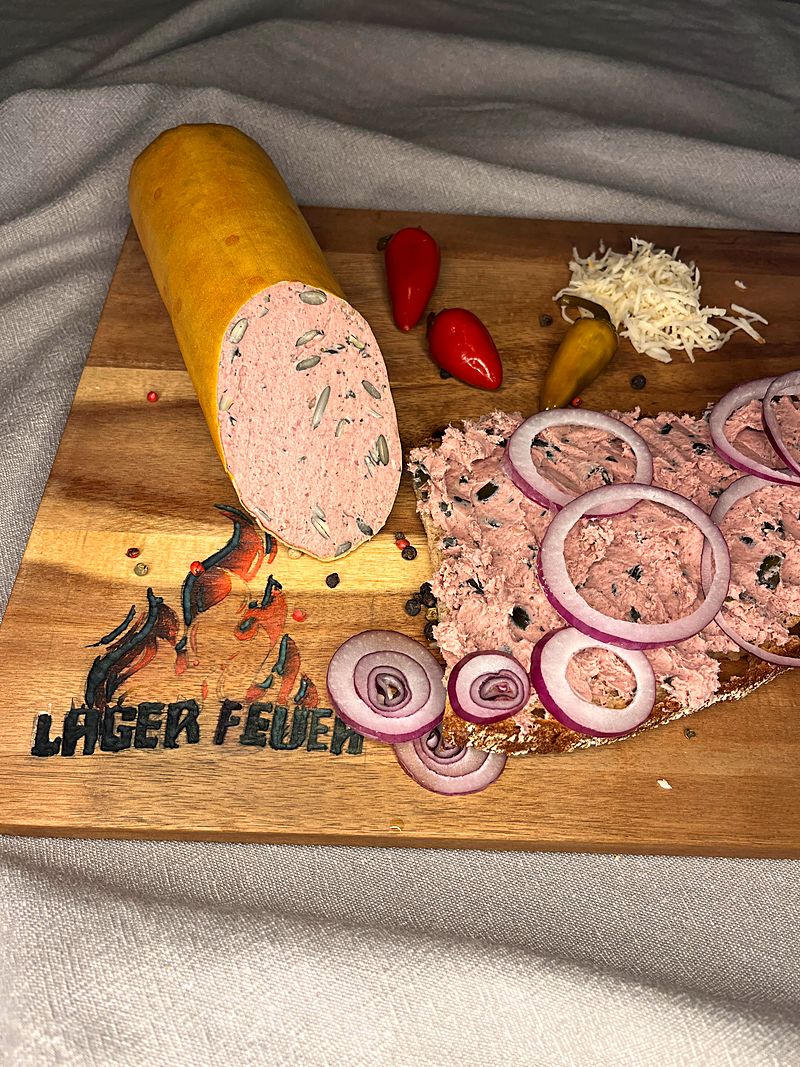 Zwiebelleber mit Kürbiskernen — steirische Hausküche